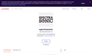 Spectrasonic.com thumbnail