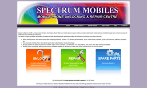 Spectrum-mobiles.co.uk thumbnail