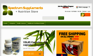 Spectrum-supplements.ca thumbnail