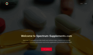 Spectrum-supplements.com thumbnail