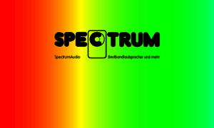 Spectrumaudio.de thumbnail