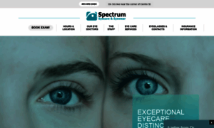 Spectrumeyecare.ca thumbnail