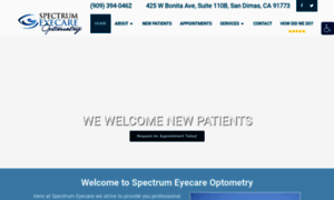 Spectrumeyecareoptometry.com thumbnail