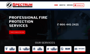 Spectrumforfireprotection.com thumbnail