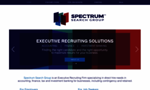 Spectrumsearchgroup.com thumbnail