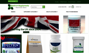 Spectrumsupplements.co.uk thumbnail