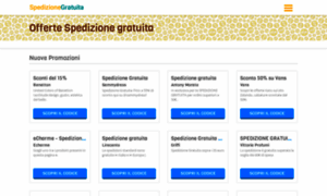 Spedizionegratuita.org thumbnail