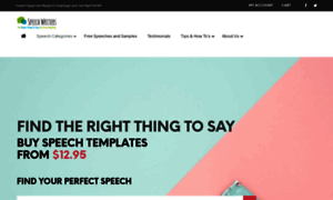 Speech-writers.com thumbnail