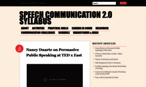 Speechcommunicationsyllabus.wordpress.com thumbnail
