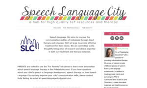 Speechlanguagecity.com thumbnail