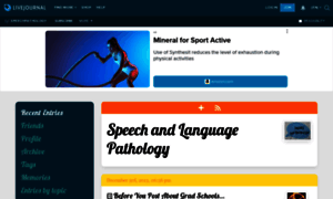 Speechpathology.livejournal.com thumbnail