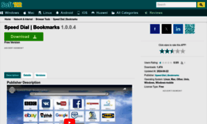 Speed-dial-bookmarks.soft112.com thumbnail