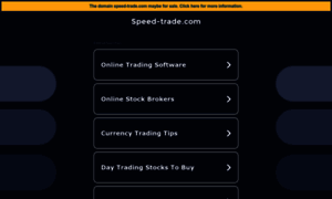Speed-trade.com thumbnail