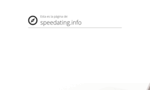 Speedating.info thumbnail