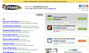 Speedbikesensor.com thumbnail