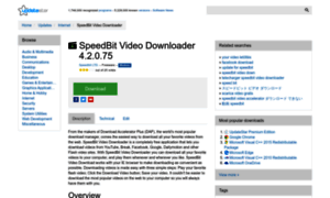 Speedbit-video-downloader.updatestar.com thumbnail