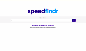 Speedfindr.com thumbnail