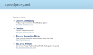 Speedproxy.net thumbnail