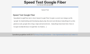 Speedtest-googlefiber.net thumbnail