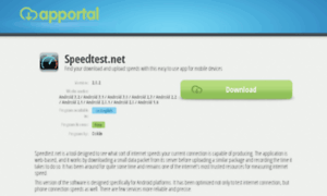 Speedtest-net.apportal.co thumbnail