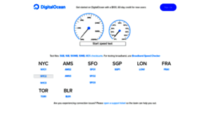 Speedtest-nyc2.digitalocean.com thumbnail