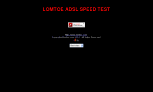 Speedtest.lomtoe.com thumbnail