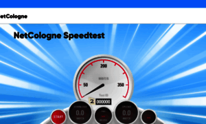 Speedtest.netcologne.de thumbnail