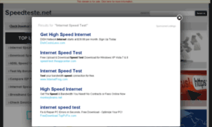 Speedteste.net thumbnail
