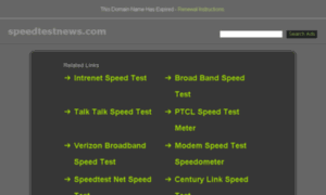 Speedtestnews.com thumbnail