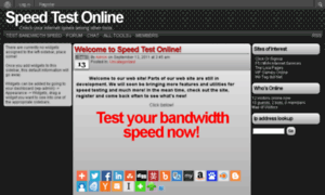 Speedtestonline.com thumbnail