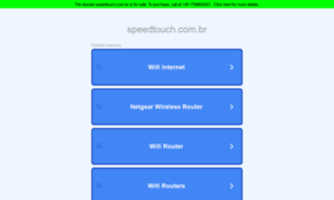 Speedtouch.com.br thumbnail