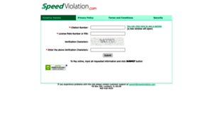 Speedviolation.com thumbnail