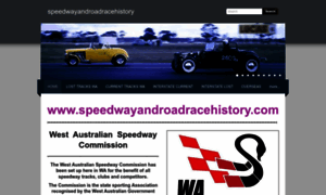 Speedwayandroadracehistory.com thumbnail