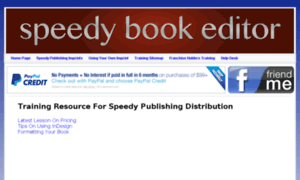 Speedybookeditor.com thumbnail