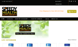 Speedyhealthsupplements.com thumbnail