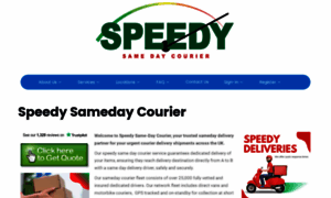 Speedysamedaycourier.com thumbnail