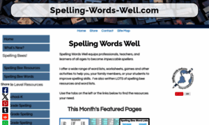 Spelling-words-well.com thumbnail