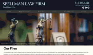 Spellmanlawfirm.com thumbnail