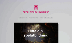 Spelutbildningar.se thumbnail