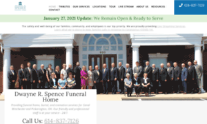 Spencefuneralhome.com thumbnail