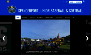 Spencerportjuniorbaseball.com thumbnail