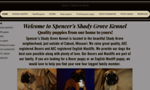 Spencershadygrovekennel.com thumbnail