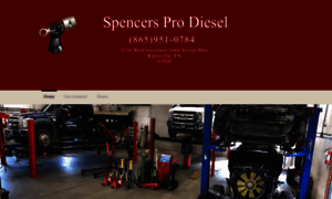 Spencersprodiesel.com thumbnail