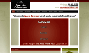 Sperrincaravans.com thumbnail