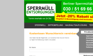 Sperrmuell-entsorgungen.de thumbnail