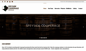 Speysidecooperageky.com thumbnail