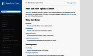 Sphinx-rtd-theme.readthedocs.io thumbnail