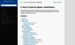 Sphinx-rtd-tutorial.readthedocs.io thumbnail