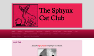 Sphynxcatclub.co.uk thumbnail