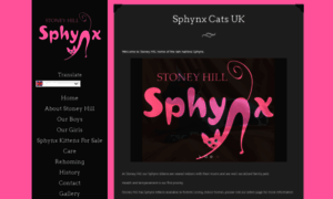 Sphynxcatsuk.com thumbnail